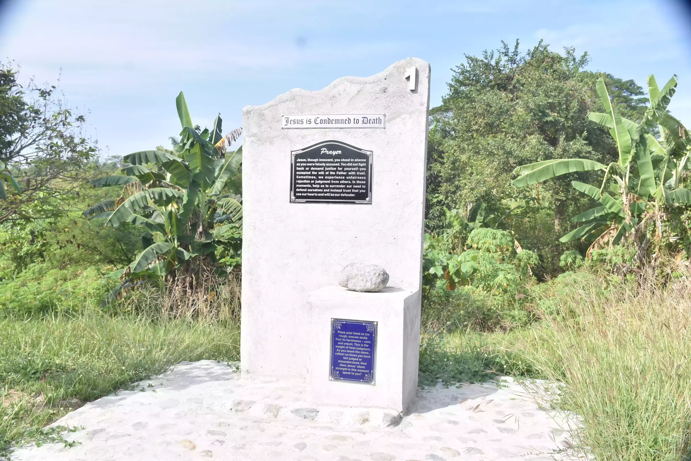 Station 1: Jesus is Condemned to Death - Stations of the Cross at Mt. Grona